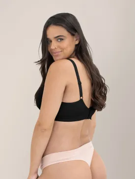 Bamboo Maternity & Postpartum Thong | Soft Pink