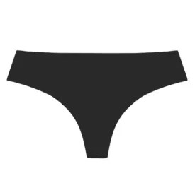 Bare With Me Signature Seamless Thong - Onyx