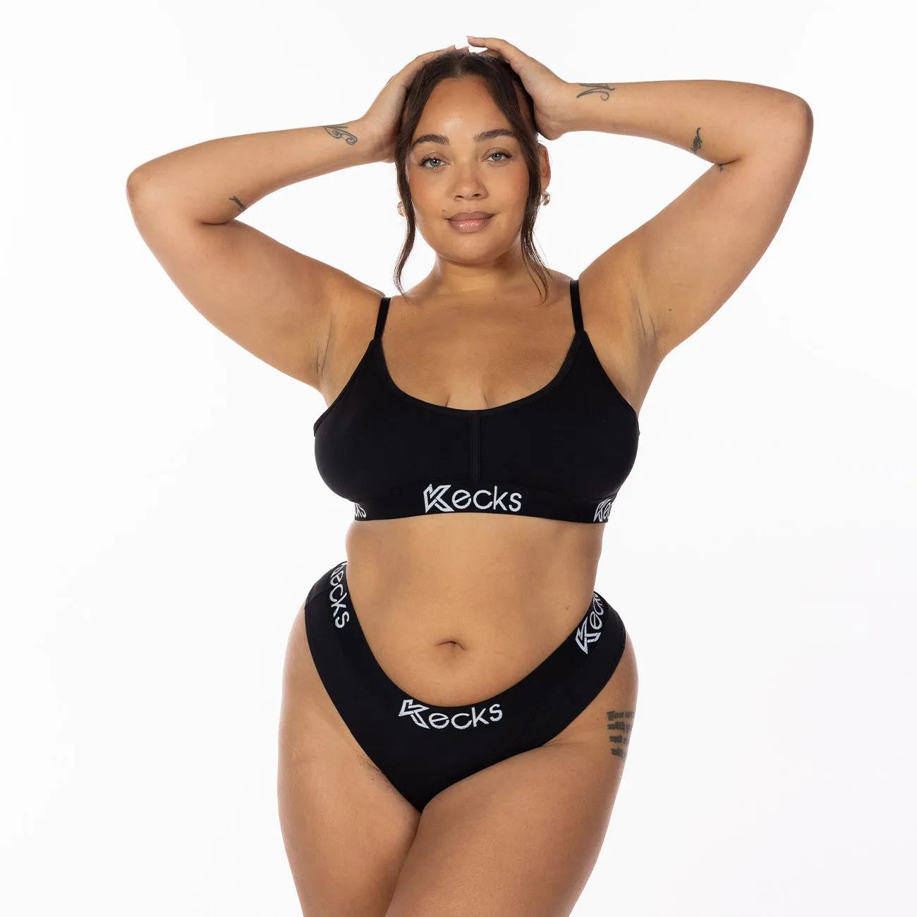 Black Modal Thong