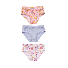Butterfly Checkers Dream Girl's Brief Set
