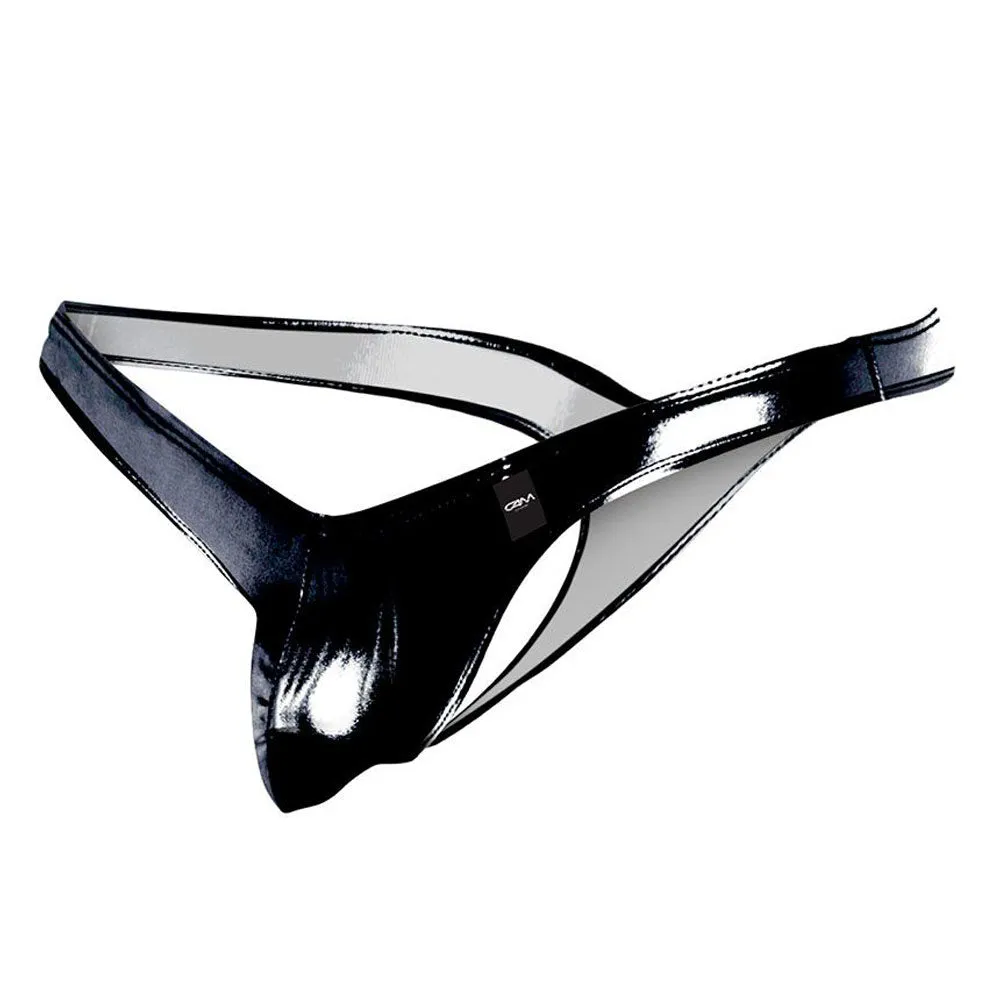 C4M Pouch Enhancing Men's Thong Provocative - Black