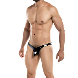 C4M Pouch Enhancing Men's Thong Provocative - Black