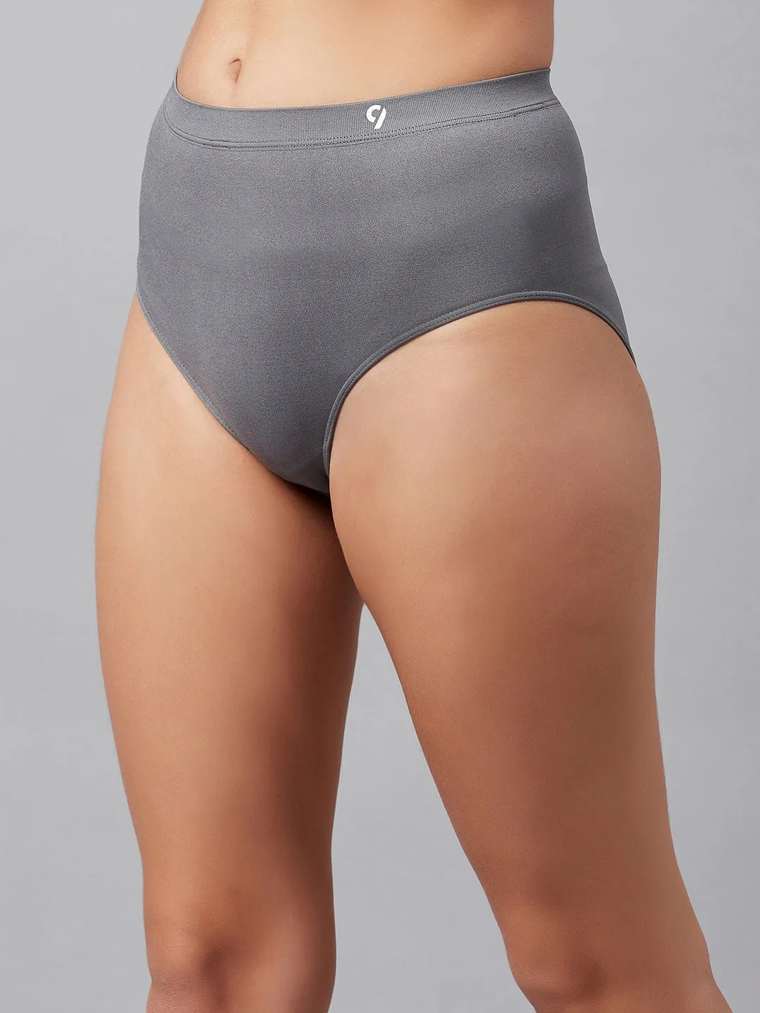 C9 Airwear Seamless Hipster For Women -  Grey - Pack Of 3