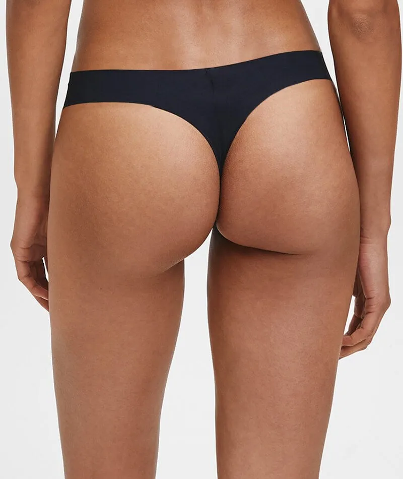 Calvin Klein Invisibles Thong - Black