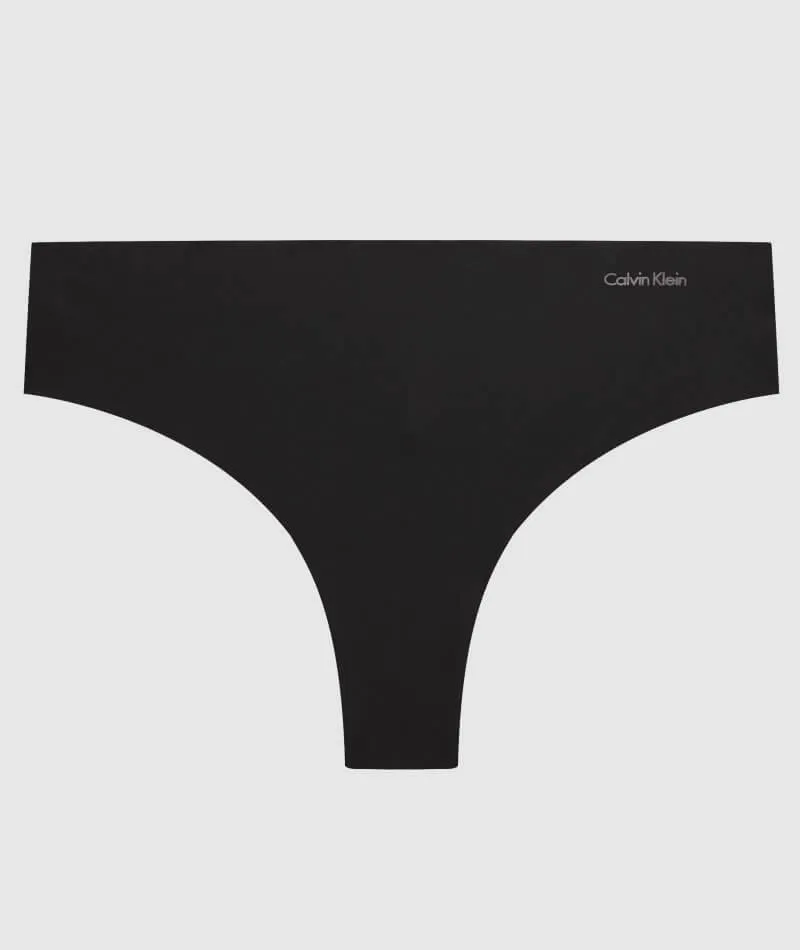 Calvin Klein Invisibles Thong - Black