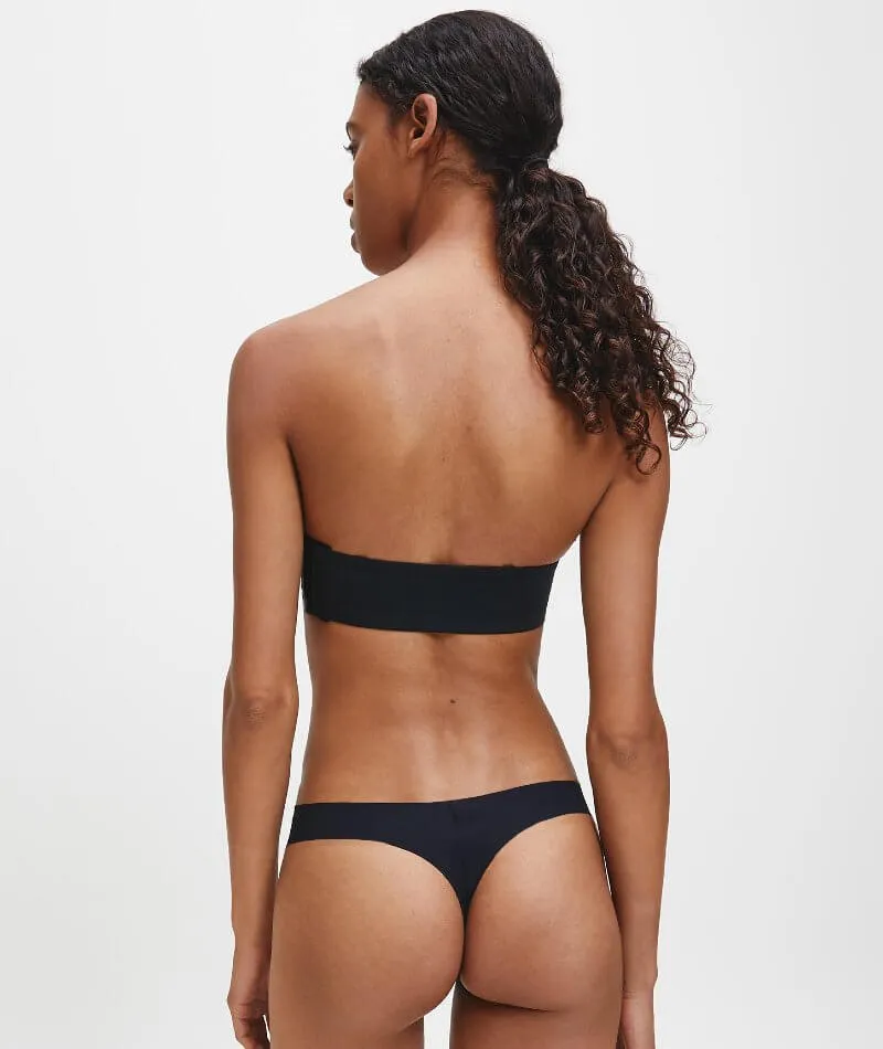 Calvin Klein Invisibles Thong - Black