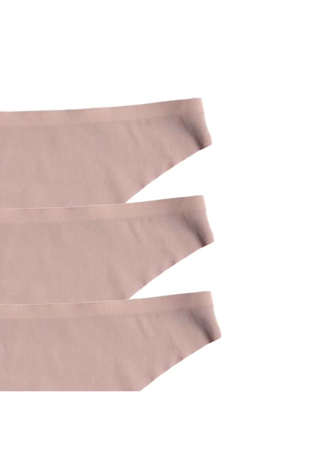 Cameltoe Coverage Thong Latte 3-Pack