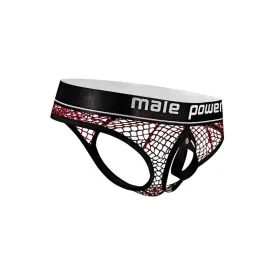 Cock Pit Nte Cock Ring Thong - L/ XL - Burgundy
