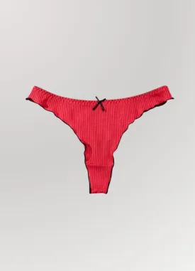 Cotton Candy Thong Cherry