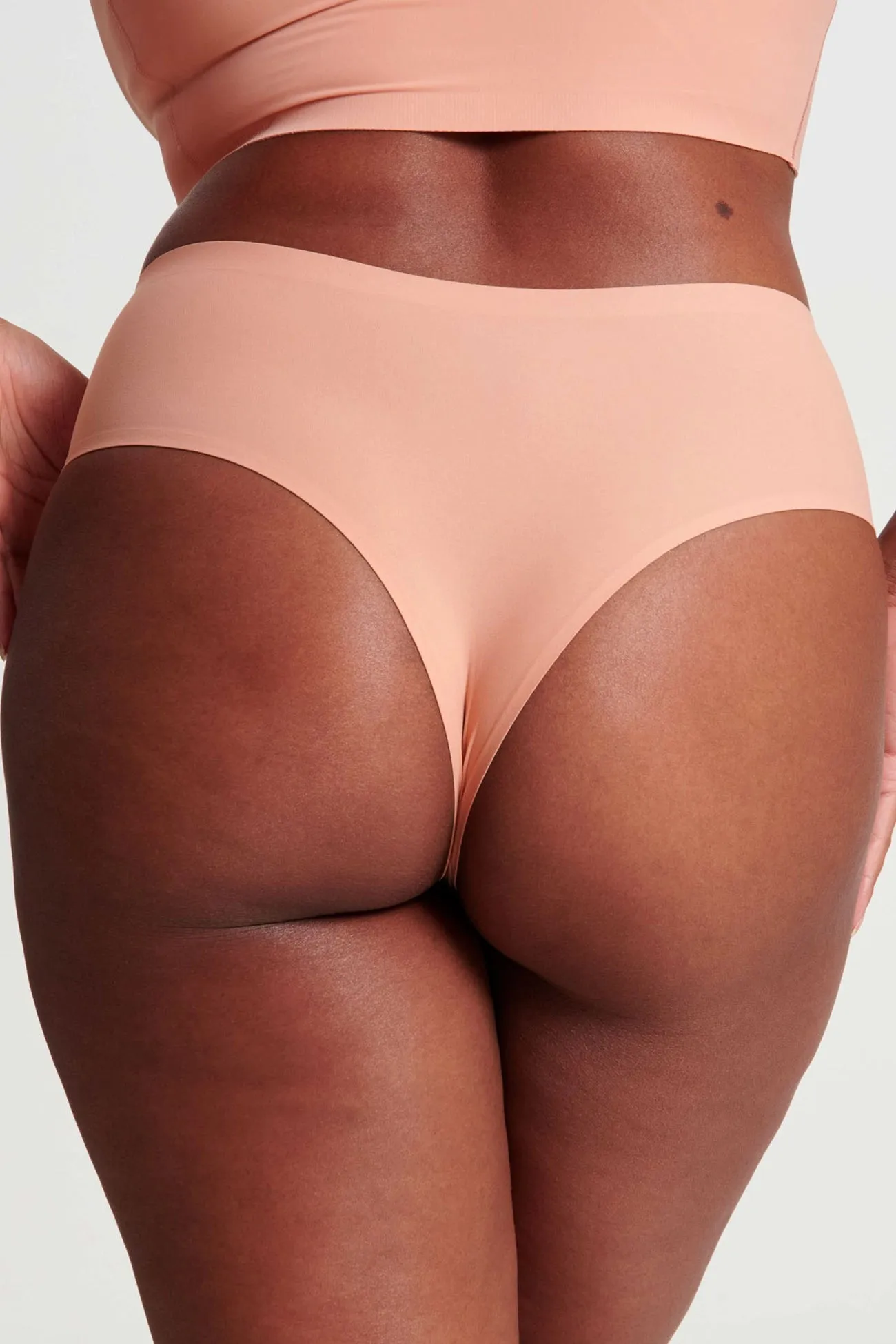 Evelyn & Bobbie Hi-Waist Thong - Himalayan Salt