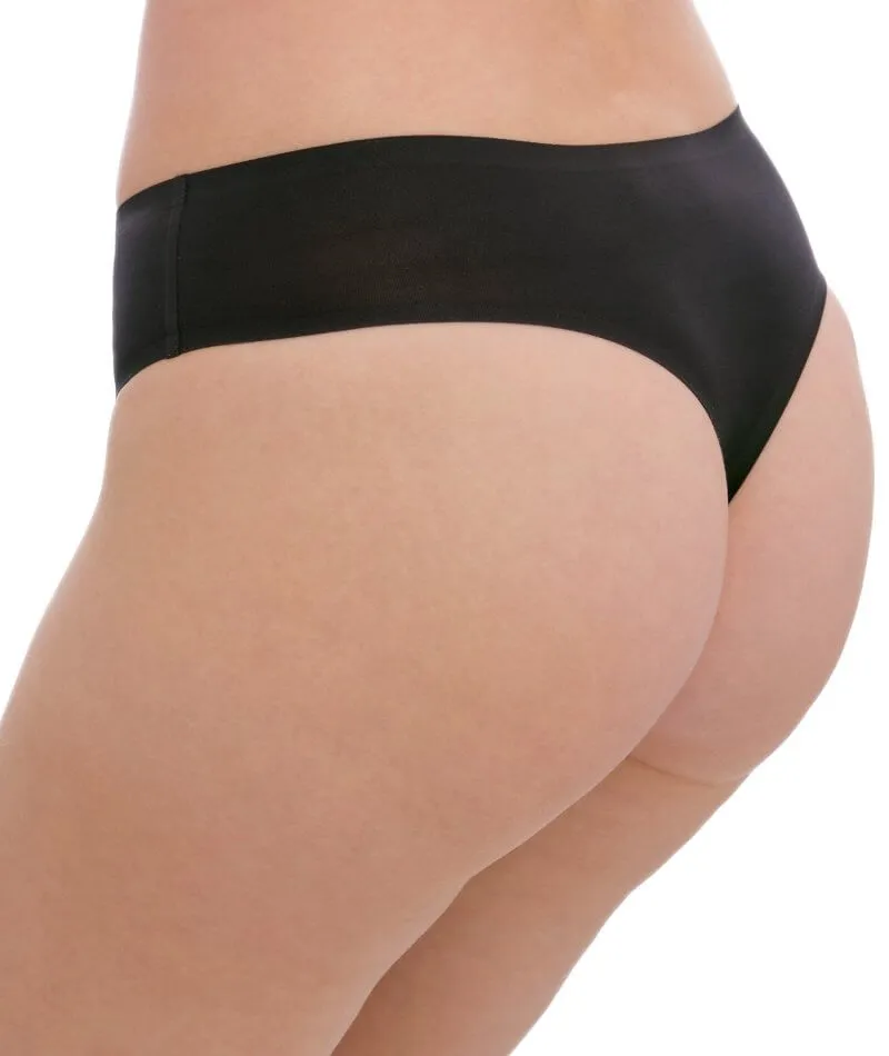 Fantasie Smoothease Invisible Stretch Thong - Black