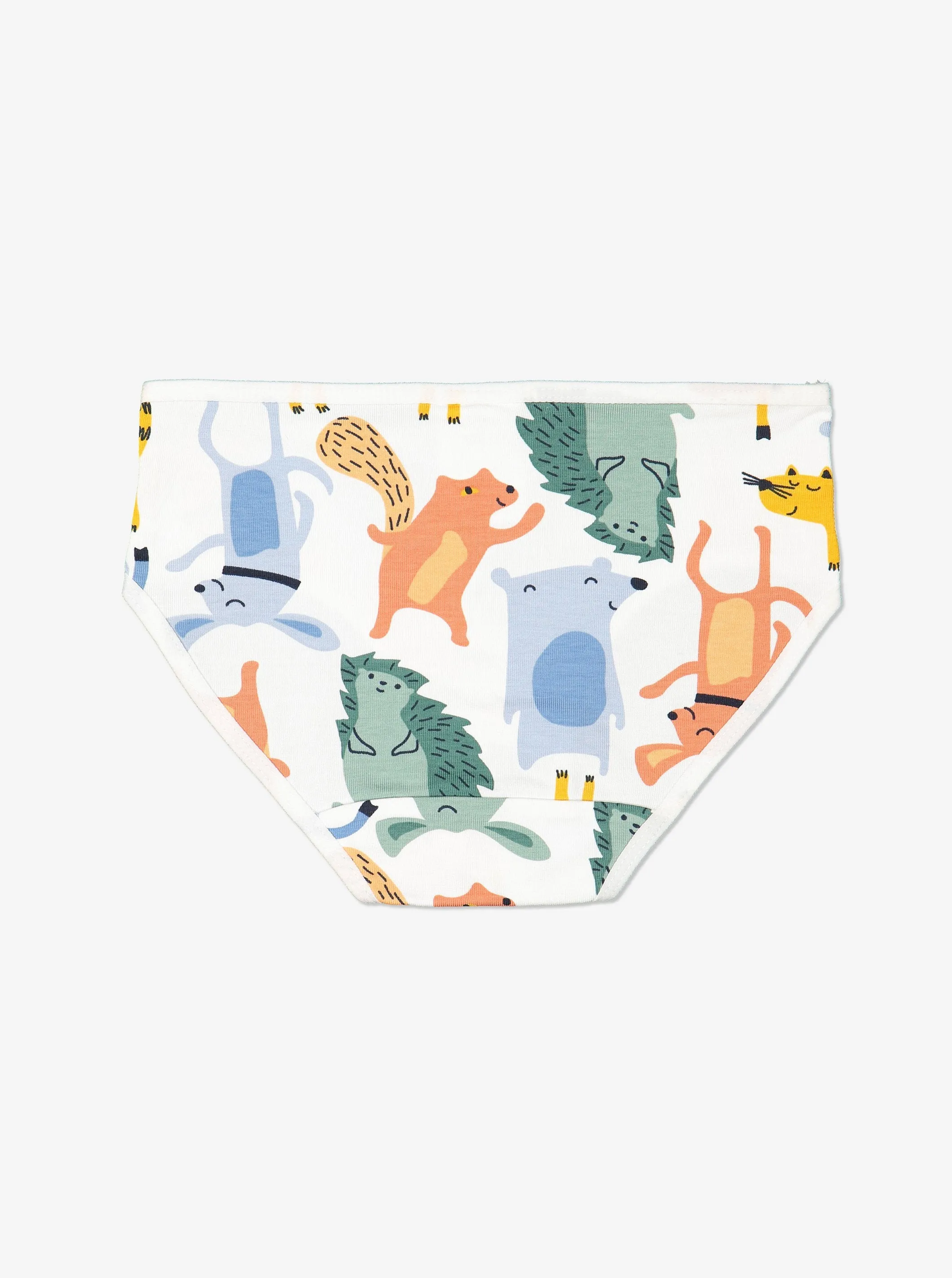 Girls Organic Cotton Briefs
