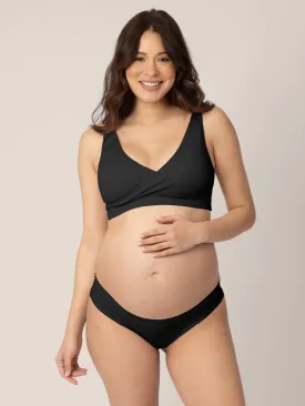 Grow with Me™ Maternity & Postpartum Thong | Black