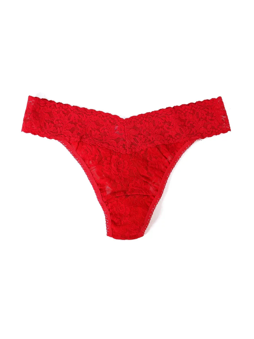 Hanky Panky Signature Lace Original Rise Thong - Red