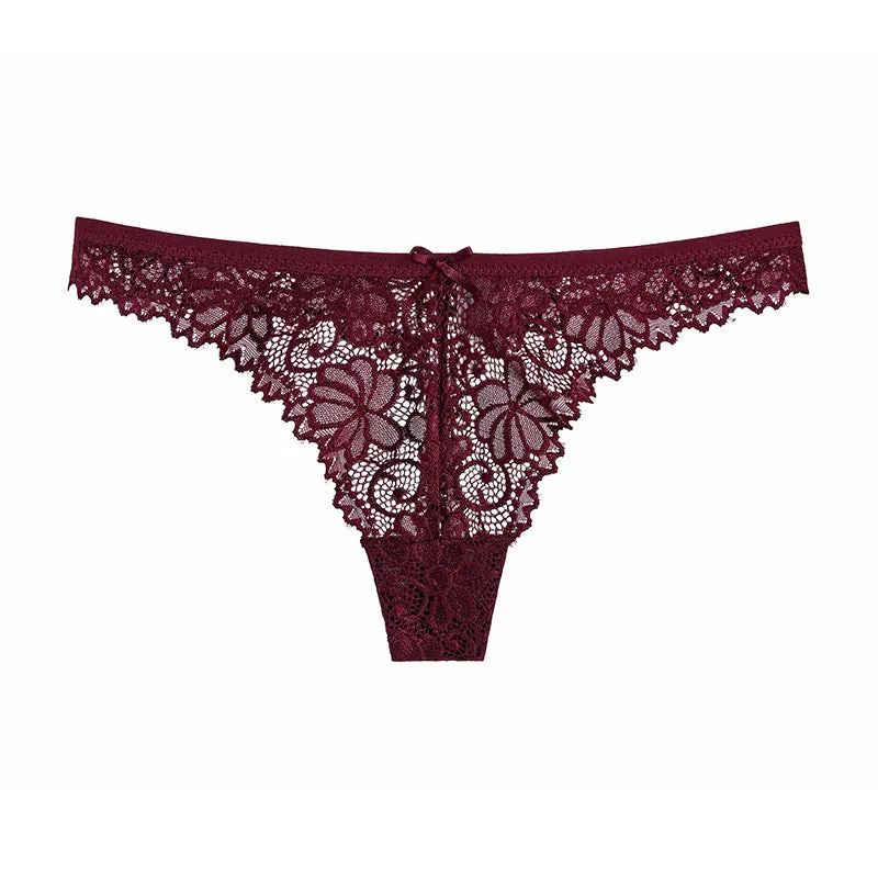 Hollow Transparent Temptation Ladies Thong