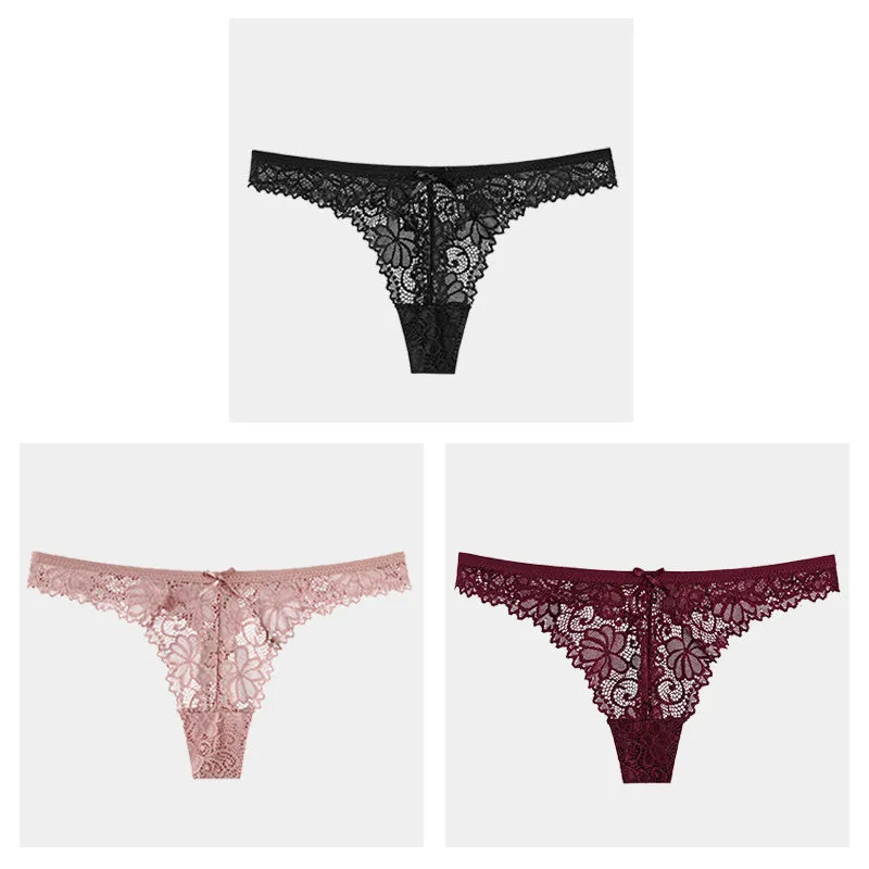 Hollow Transparent Temptation Ladies Thong