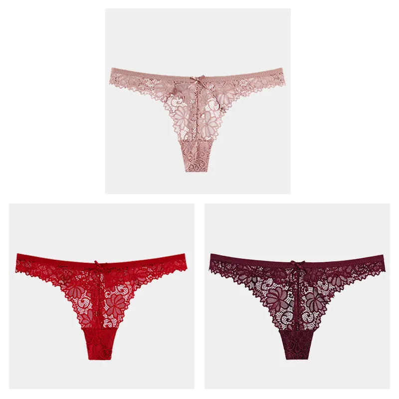 Hollow Transparent Temptation Ladies Thong