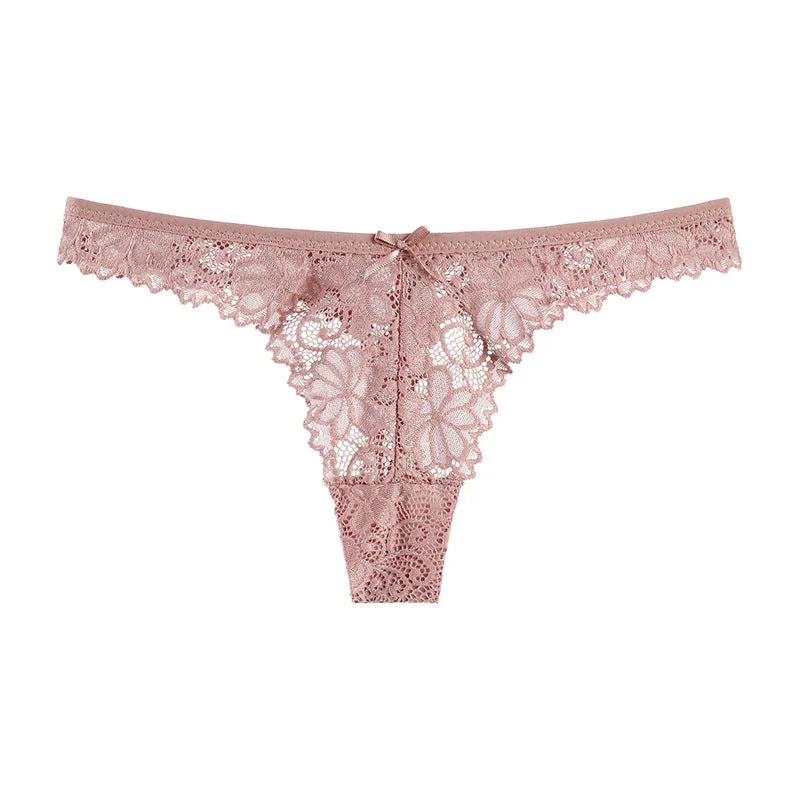 Hollow Transparent Temptation Ladies Thong