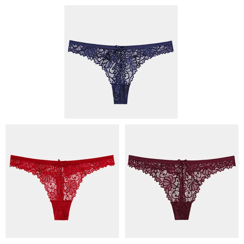 Hollow Transparent Temptation Ladies Thong