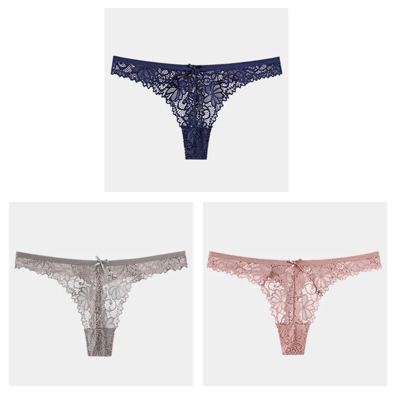 Hollow Transparent Temptation Ladies Thong