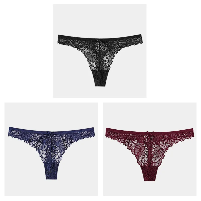 Hollow Transparent Temptation Ladies Thong