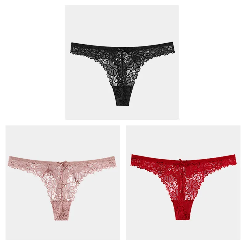 Hollow Transparent Temptation Ladies Thong
