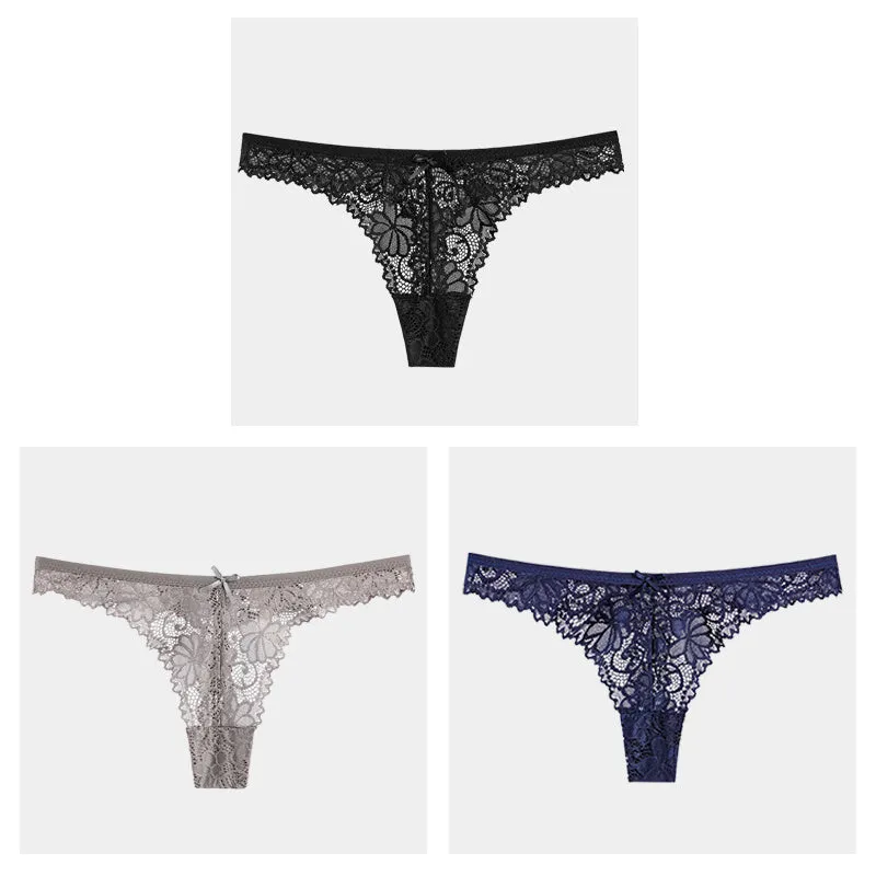 Hollow Transparent Temptation Ladies Thong