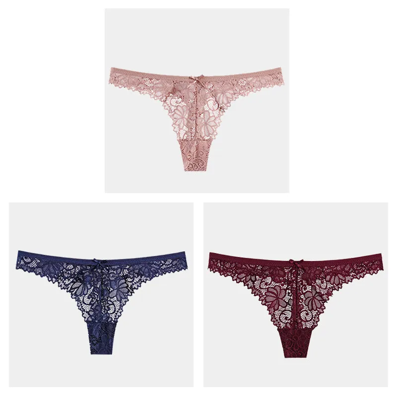 Hollow Transparent Temptation Ladies Thong
