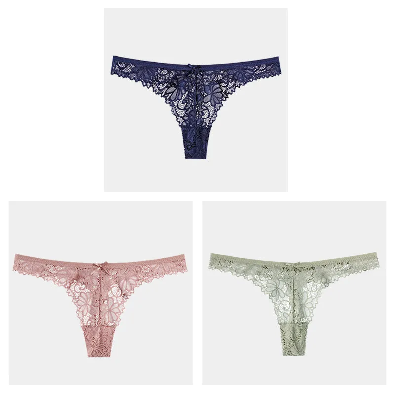 Hollow Transparent Temptation Ladies Thong
