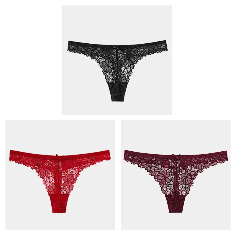Hollow Transparent Temptation Ladies Thong
