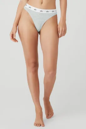 Icon French Cut Thong - Athletic Heather Grey