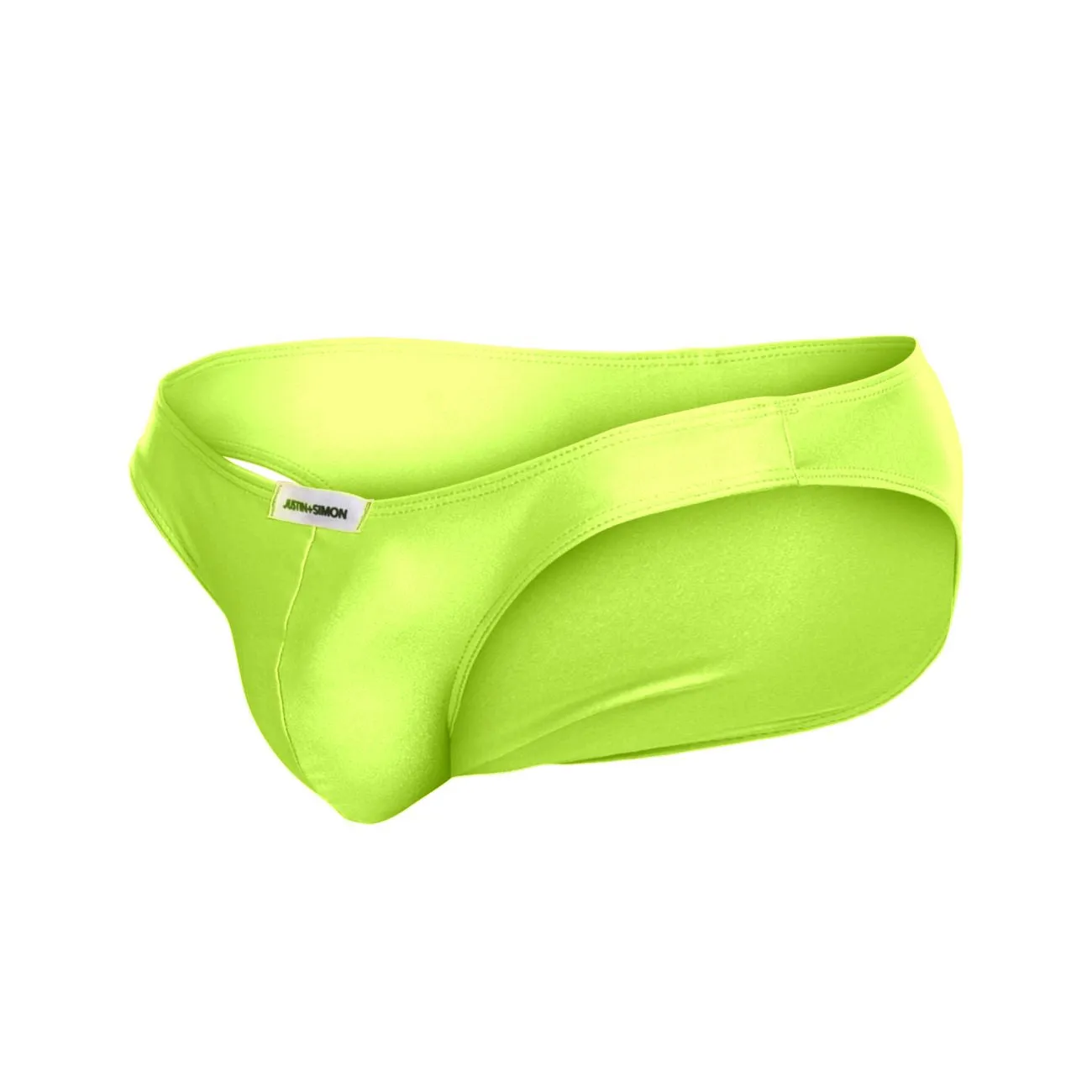 JUSTIN SIMON XSJ01 Classic Bikini Color Neon Green