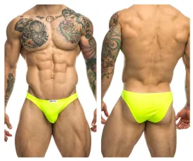 JUSTIN SIMON XSJ01 Classic Bikini Color Neon Green