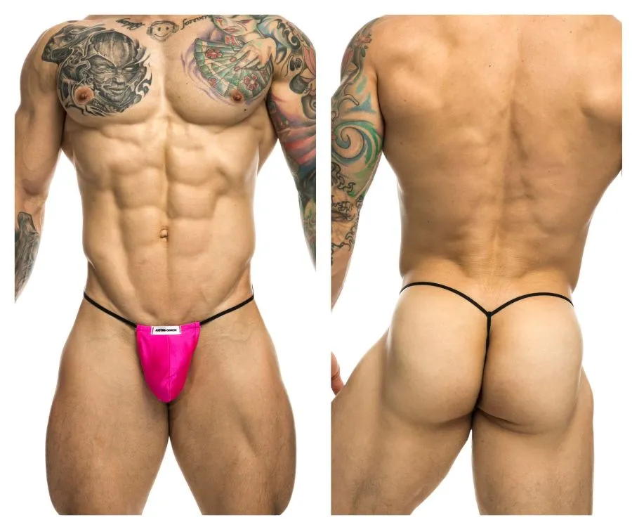 JUSTIN SIMON XSJ02 Classic G-String Bulge Color Pink