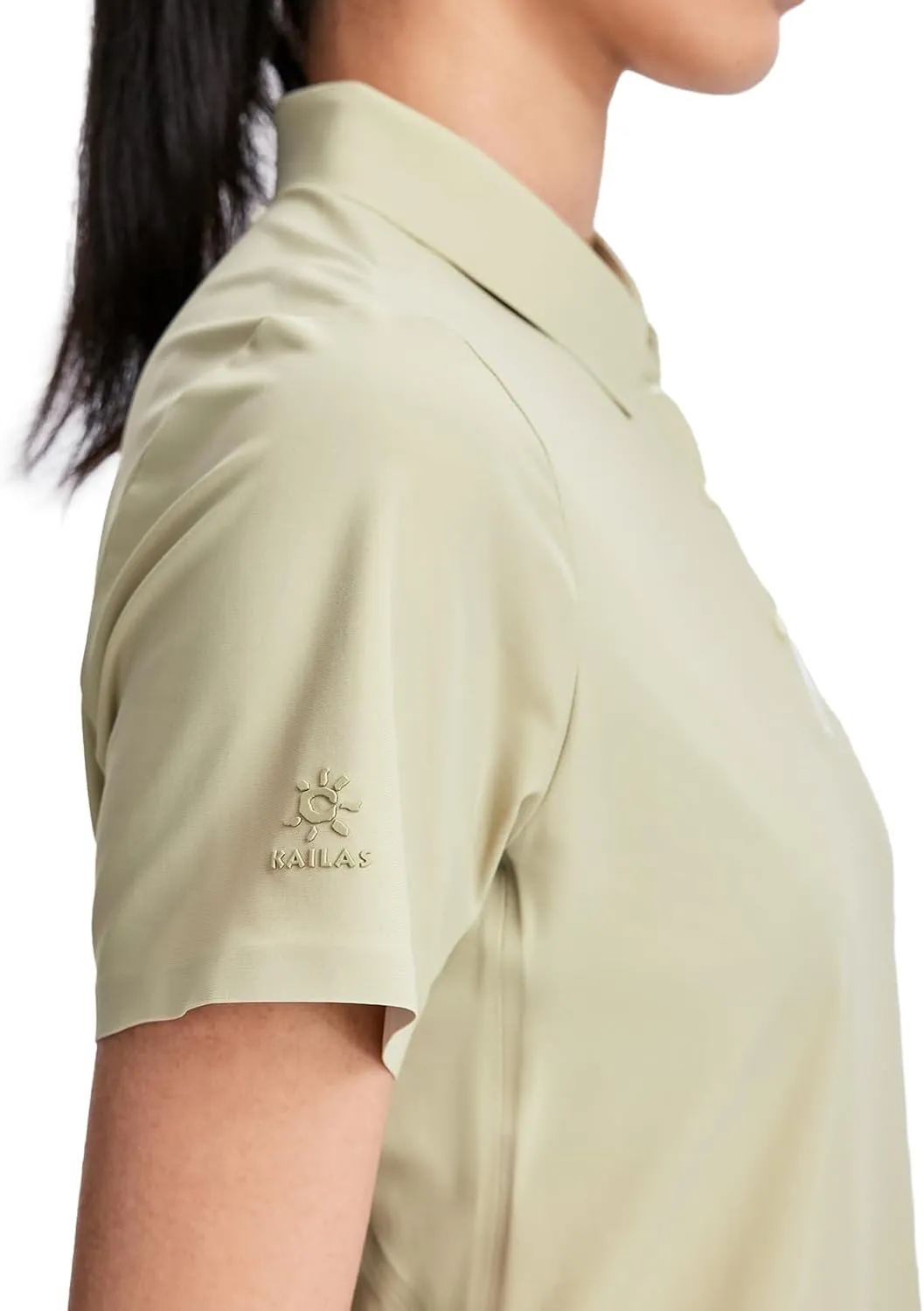 KAILAS Women's UPF 50  UV Sun Protection Short Sleeve Polo Shirts in Classic Fit