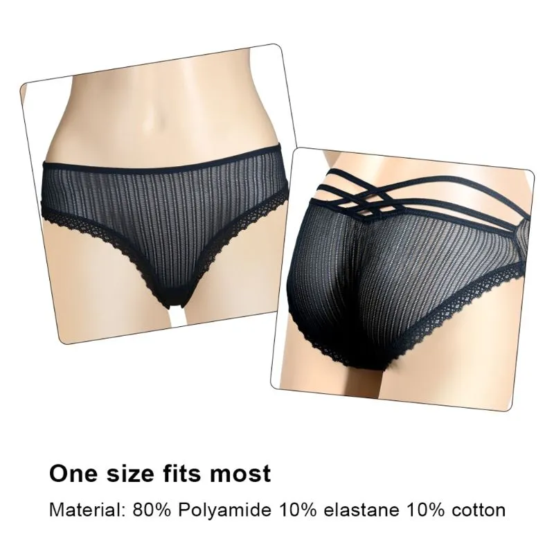 LOVETOY Wireless Vibration Strap on Jump Egg Lace Panty Underwear