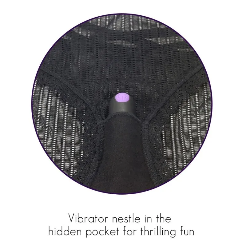 LOVETOY Wireless Vibration Strap on Jump Egg Lace Panty Underwear