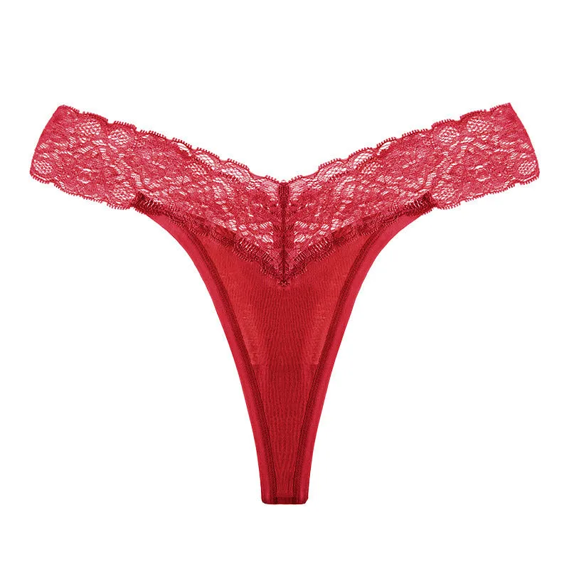 Plus Size Low Waist T-Back Thong for Women in Multiple Colors