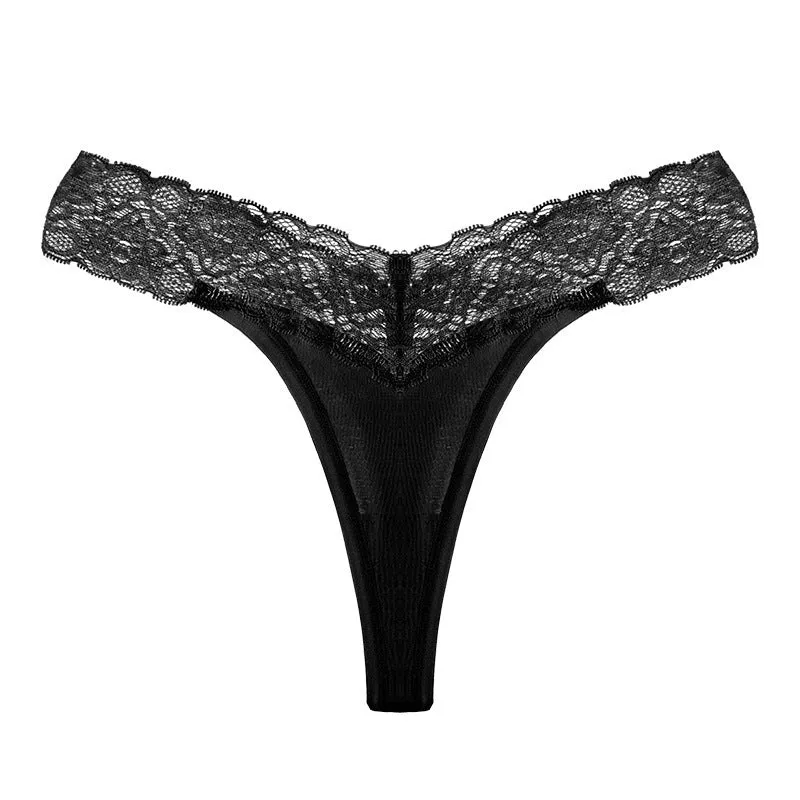 Plus Size Low Waist T-Back Thong for Women in Multiple Colors