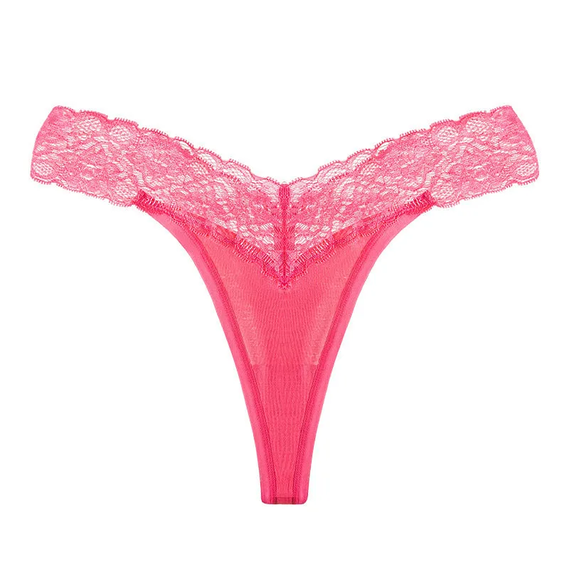 Plus Size Low Waist T-Back Thong for Women in Multiple Colors