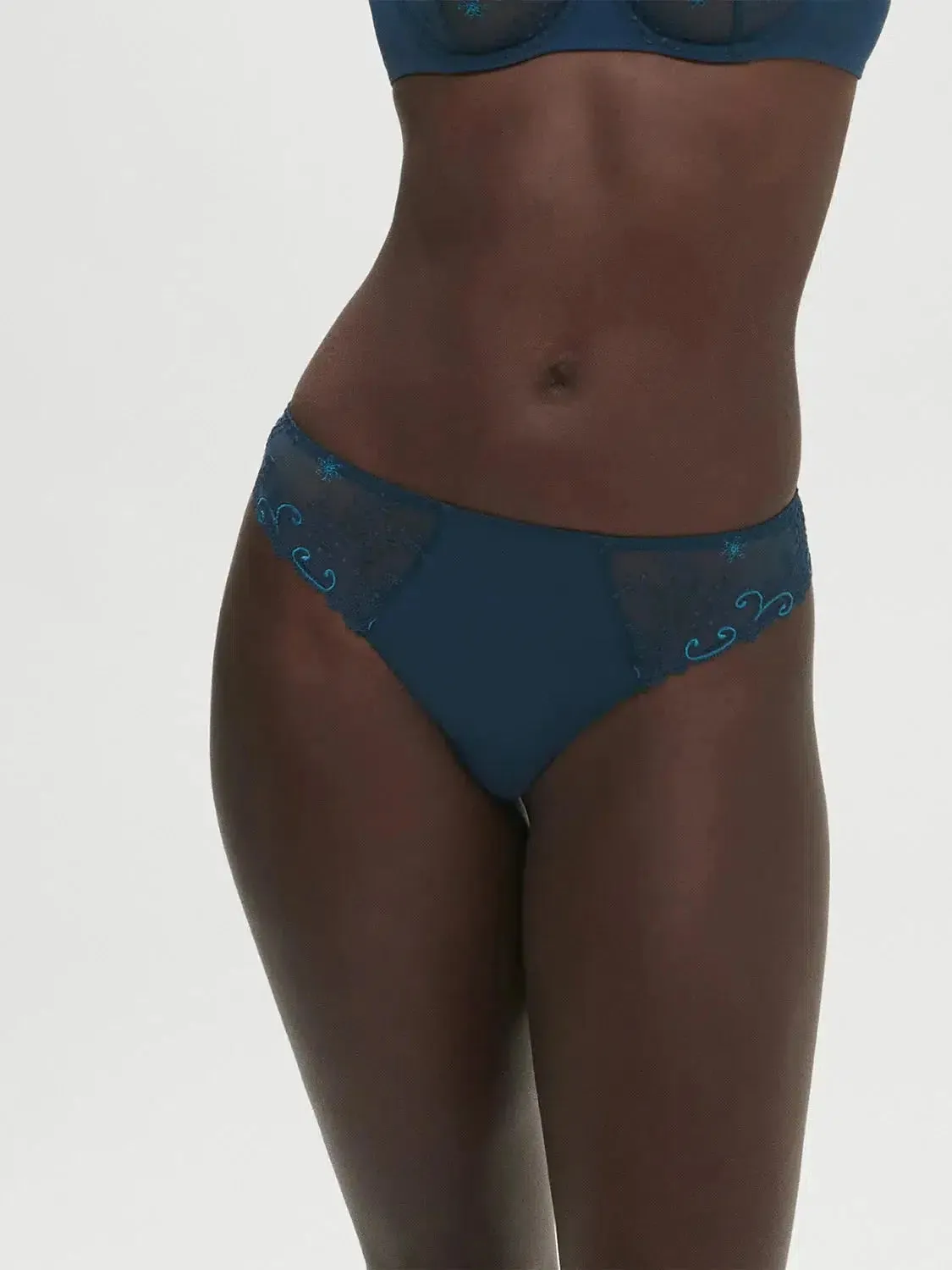 Prestige Blue Delice Thong