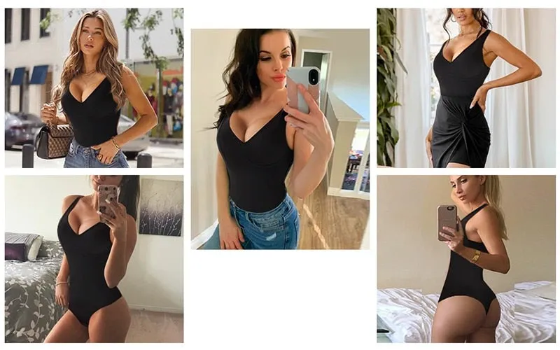 "The Dream" Tummy Control Underwire Thong Bodysuit