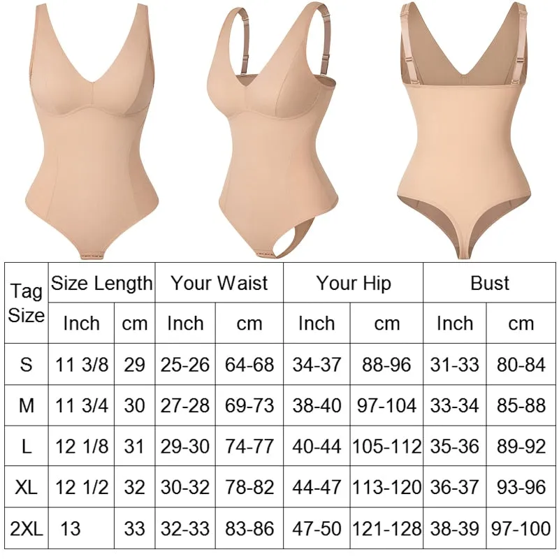 "The Dream" Tummy Control Underwire Thong Bodysuit