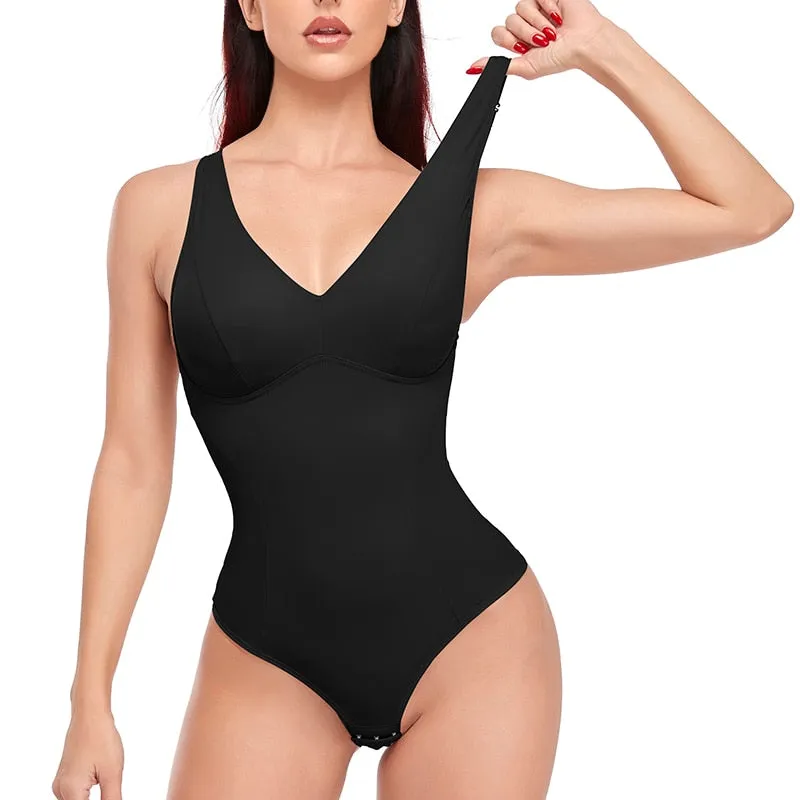 "The Dream" Tummy Control Underwire Thong Bodysuit
