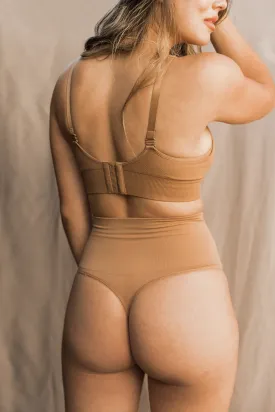 Seamless Postpartum Hipster Compression Thong 3-Pack