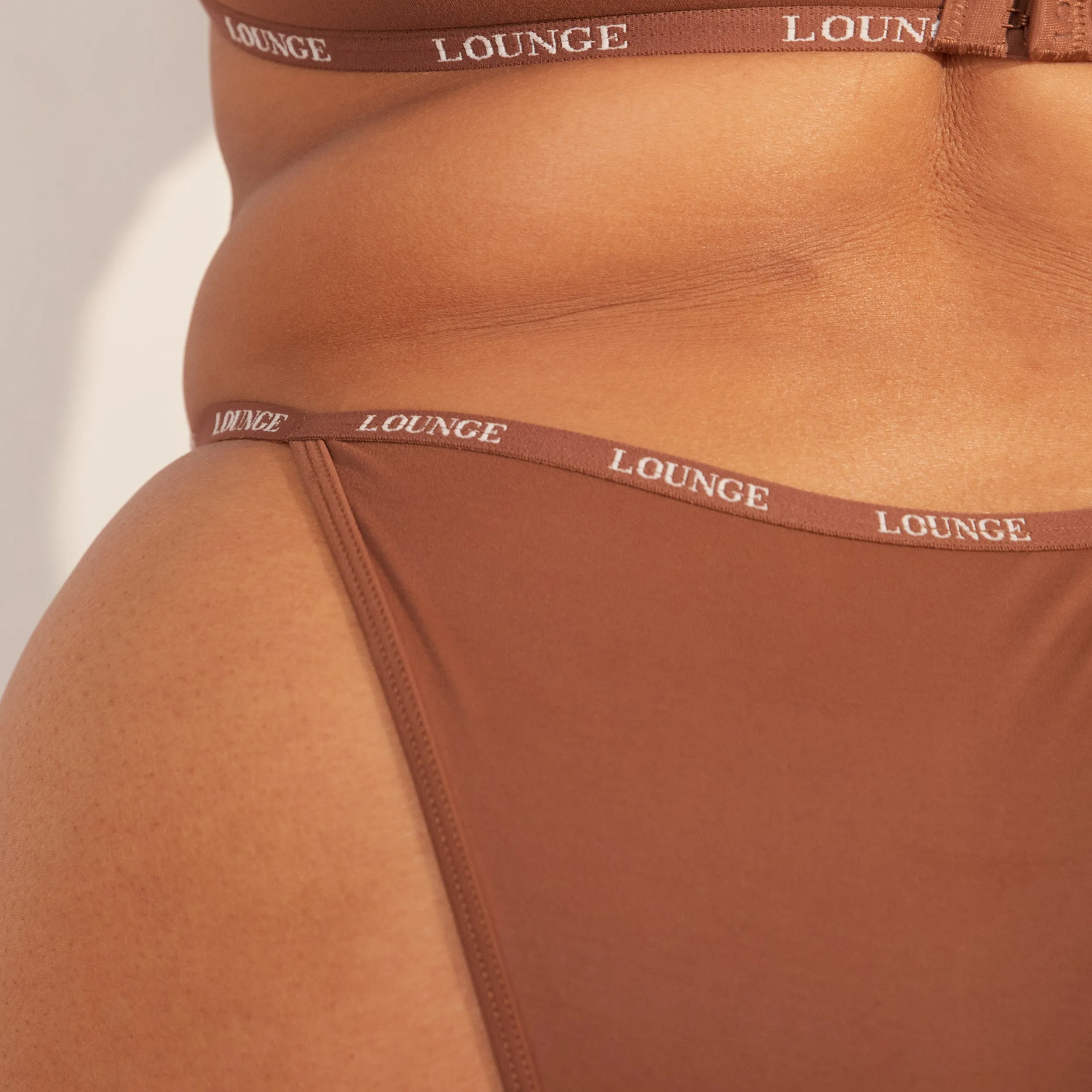 Smooth Classic T-shirt Bra  - Chestnut