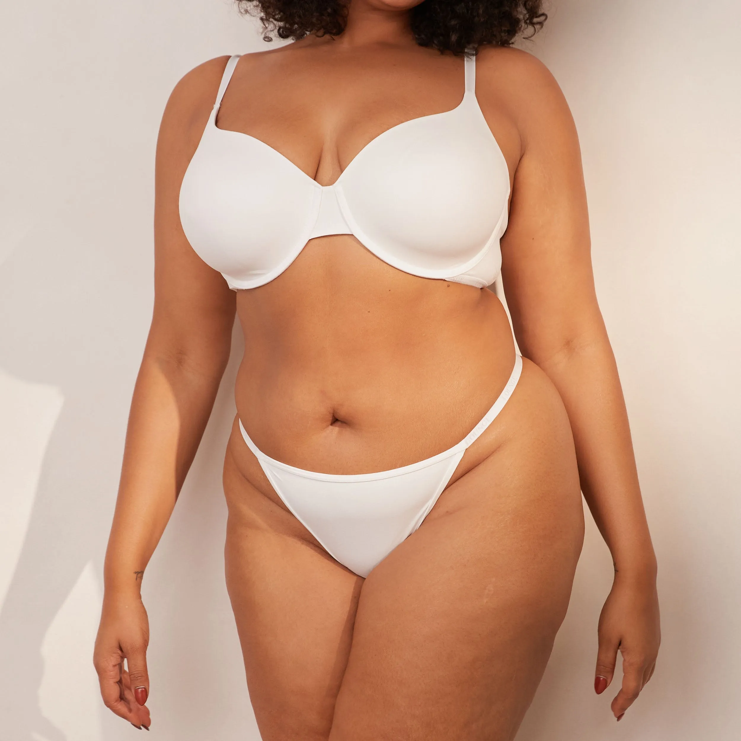 Smooth Classic T-shirt Bra  - White