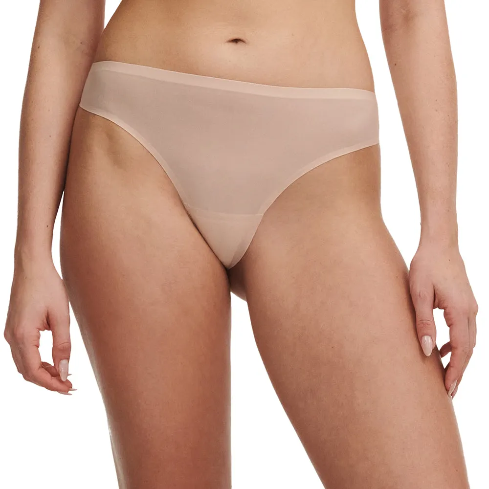 Soft Stretch Lace Back Thong