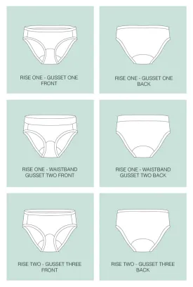 Sophie Hines Perfect Period Panties Pattern - Paper