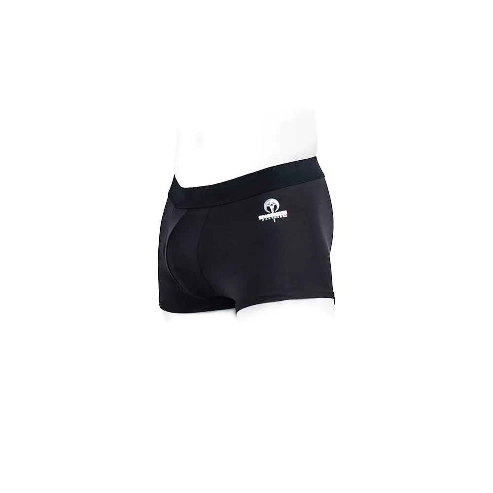 SpareParts Pete Trunks Nylon Packing Underwear Black Size XL